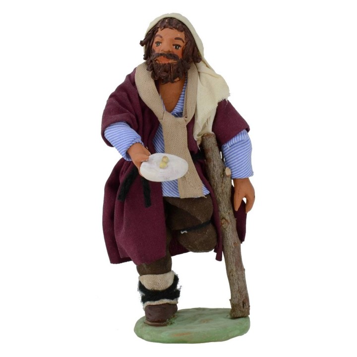 Beggar without leg 12 cm