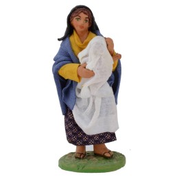 Woman with baby 12 cm