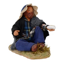 Sitting beggar series 12 cm Lux
