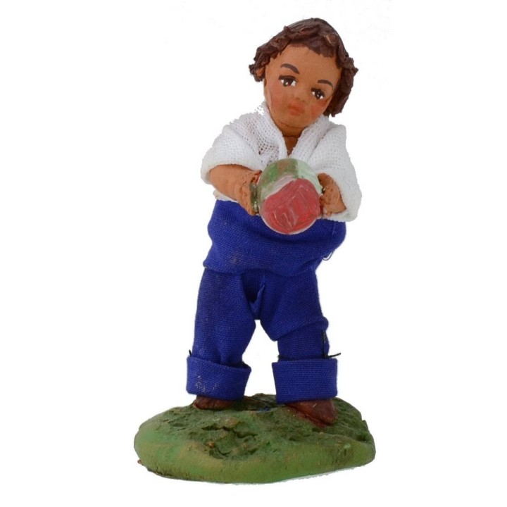 Child with the ball series 12 cm Lux