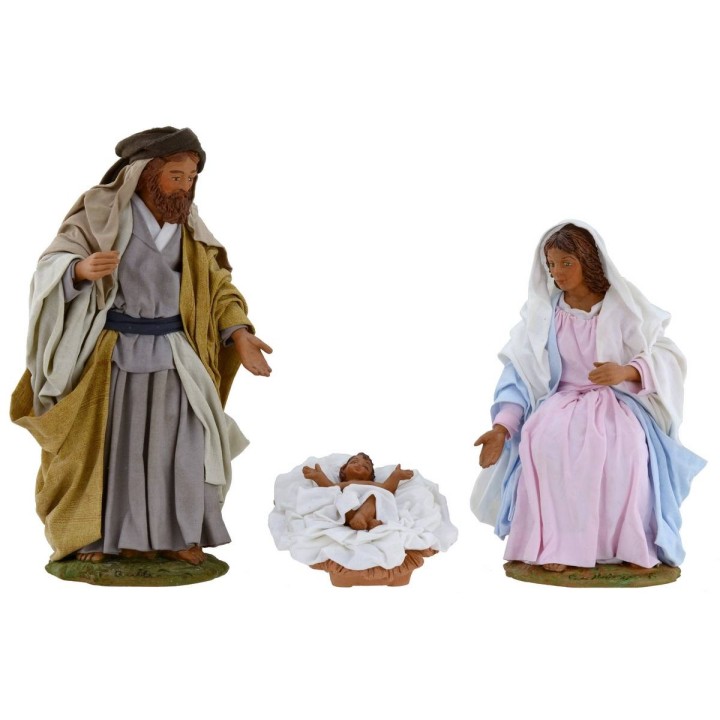 Natività 3 soggetti 24 cm