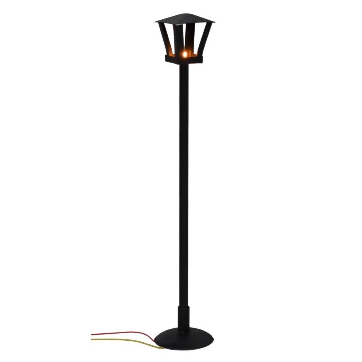 Lampione a terra 23,5 cm con luce 12v. 