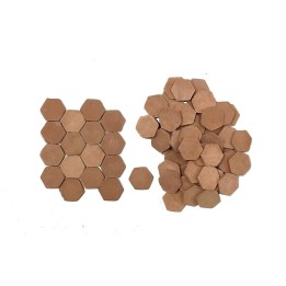 Pavimento per presepe esagonale mm13 disponibile in: