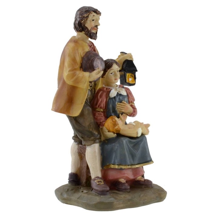 Familia con recién nacido 10 cm