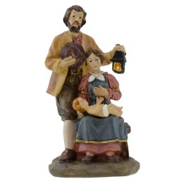 Familia con recién nacido 10 cm