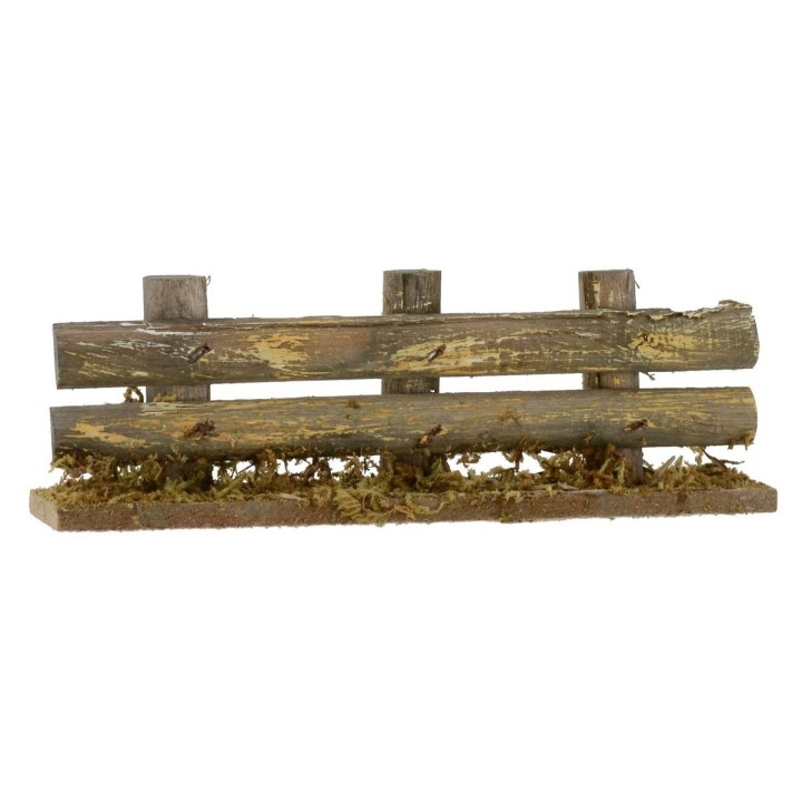 Steccato lineare in legno cm 14x3x5 h