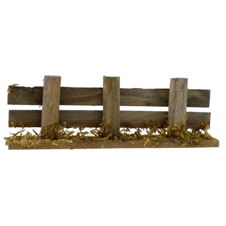 Steccato lineare in legno cm 14x3x5 h
