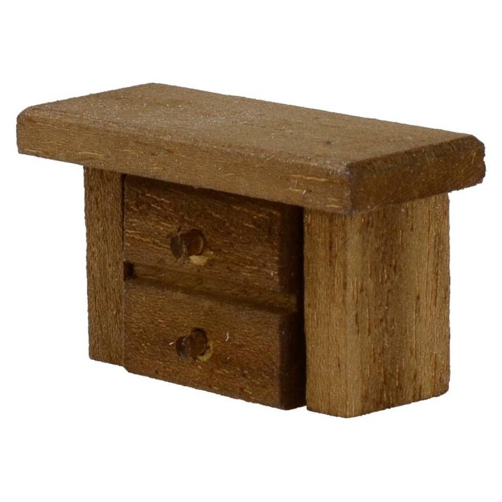 Comodino in legno cm 4,5x2x2,7 h