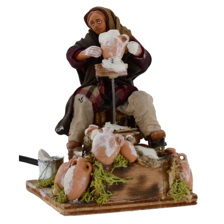 Vasaio seated series 15 cm in motion