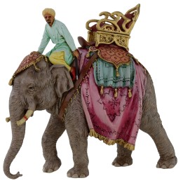 Conducente su elefante serie cm 13 Landi Moranduzzo