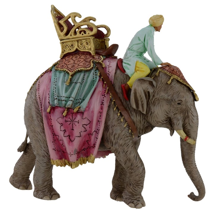 Conducente su elefante serie cm 13 Landi Moranduzzo