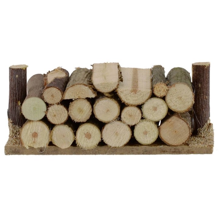 Legna accatastata cm 7,5x3x3 h