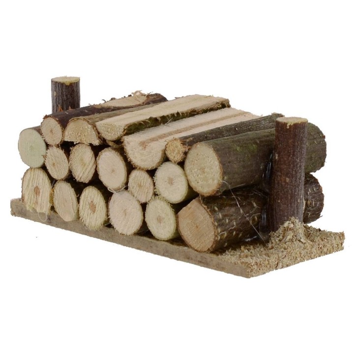 Legna accatastata cm 7,5x3x3 h