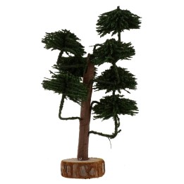 Tree with green chioma woods h. 