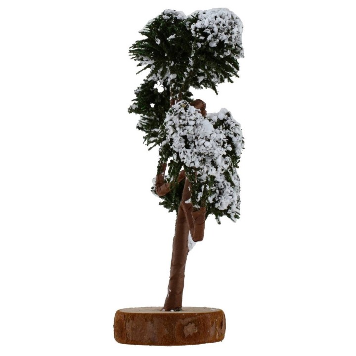 Árbol con copa nevada h. 