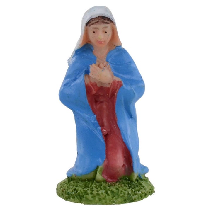 Natività 3 pezzi in resina serie 6 cm per Presepe