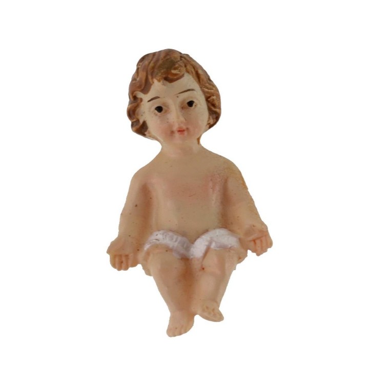 Gesù bambino 3 cm in resina