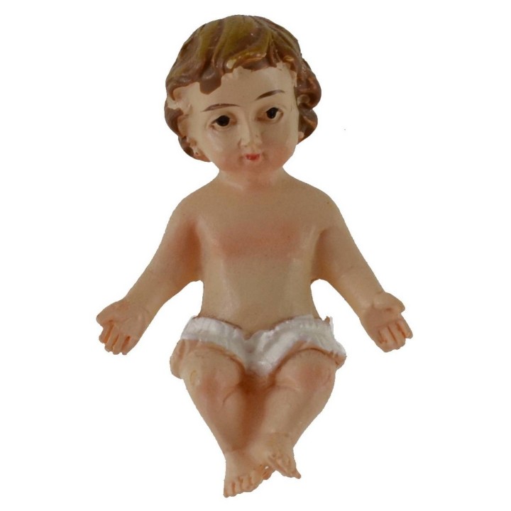 Gesù bambino 3,6 cm in resina