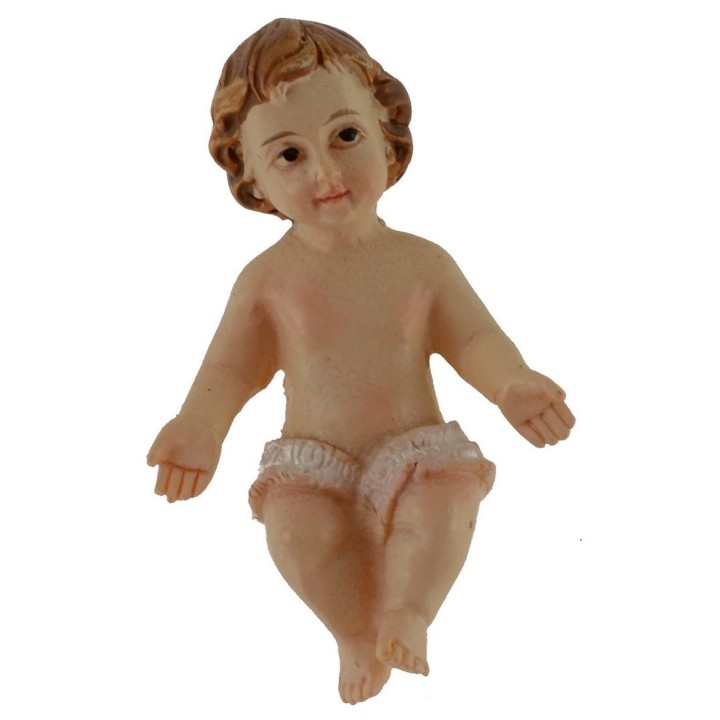 Gesù bambino 4,8 cm in resina