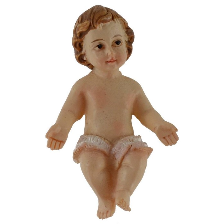 Gesù bambino 4,8 cm in resina