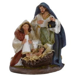 Natività in resina cm 13,5 h. 