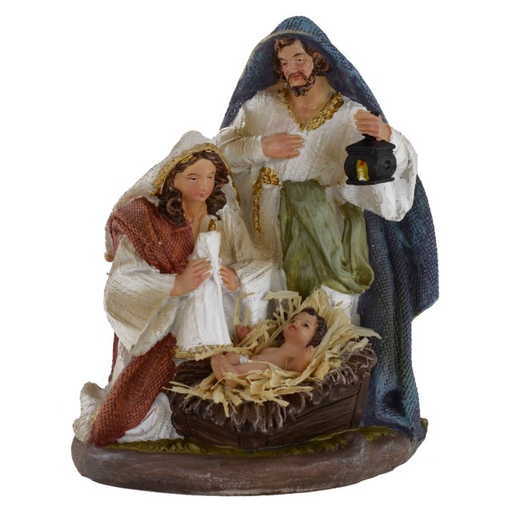 Natività in resina cm 13,5 h. 