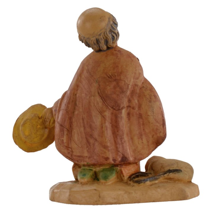 Adorante inginocchiato serie da 6 cm in pvc lux