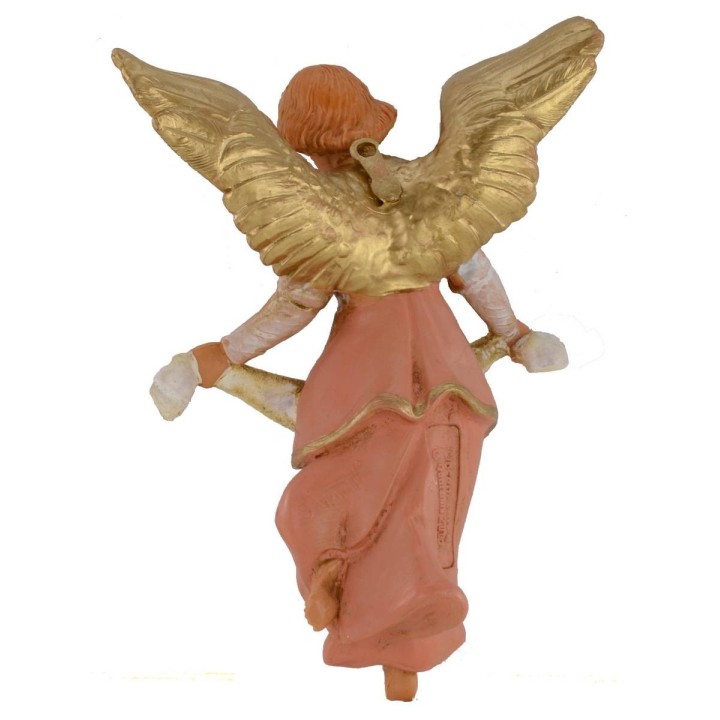 Ángel Gloria rosa 12 cm Fontanini