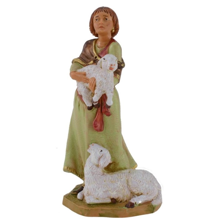 Mujer con ovejas 12 cm Fontanini