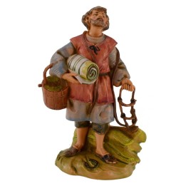 Pastor con riendas 12 cm Fontanini