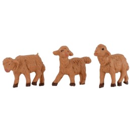 Set di 3 pecorelle per statue da 6,5 cm Fontanini