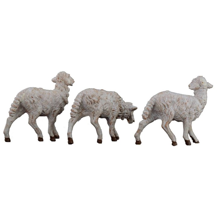 Set di 3 pecore per statue da 19 cm Fontanini
