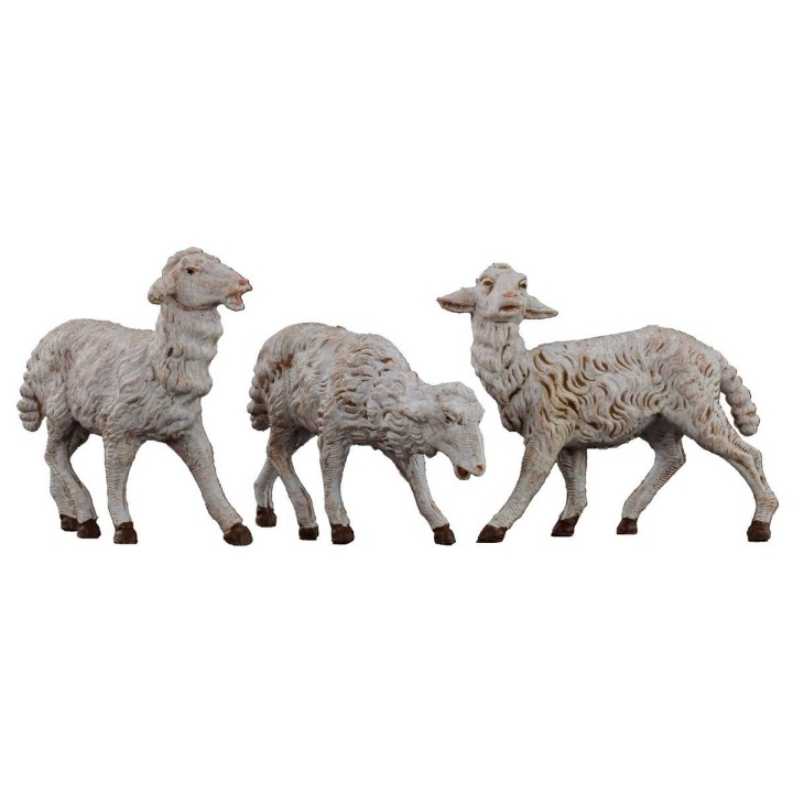 Set di 3 pecore per statue da 19 cm Fontanini