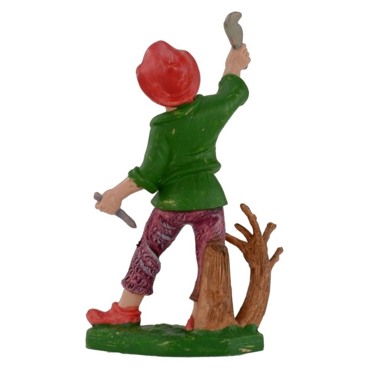 Woodland with falcetto 10 cm in pvc