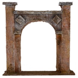 Arco de entrada cm 16,5x4x17 h para estatuas de 10 cm