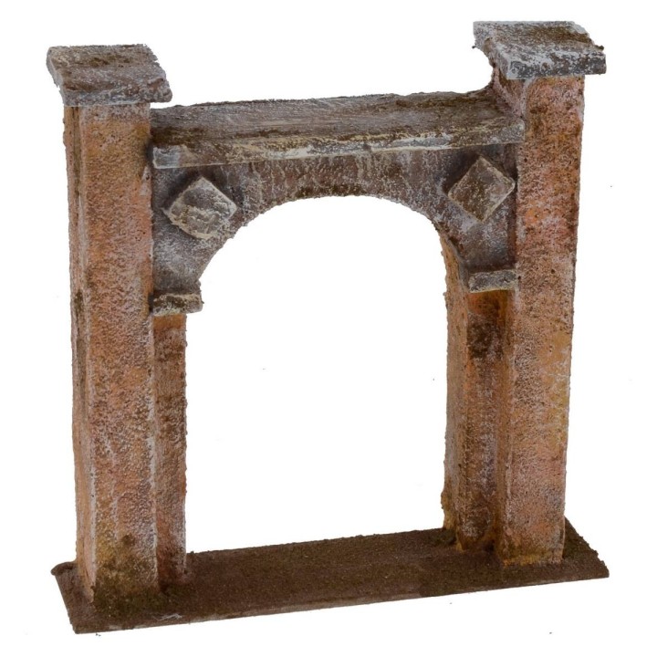 Arco de entrada cm 16,5x4x17 h para estatuas de 10 cm