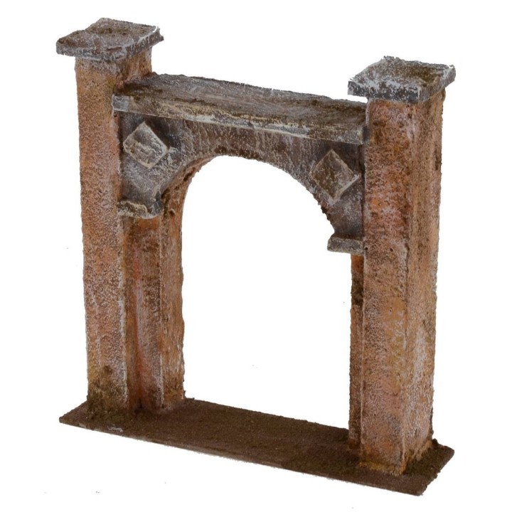 Entrance arch cm 16.5x4x17 h for statues of 10 cm