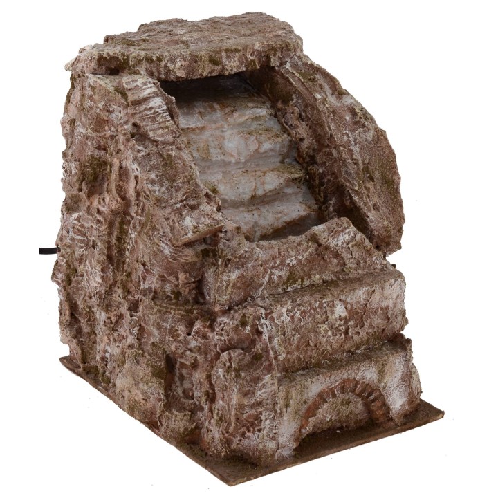 Ruscello funzionante per Presepe cm 19,5x24,5x27 h