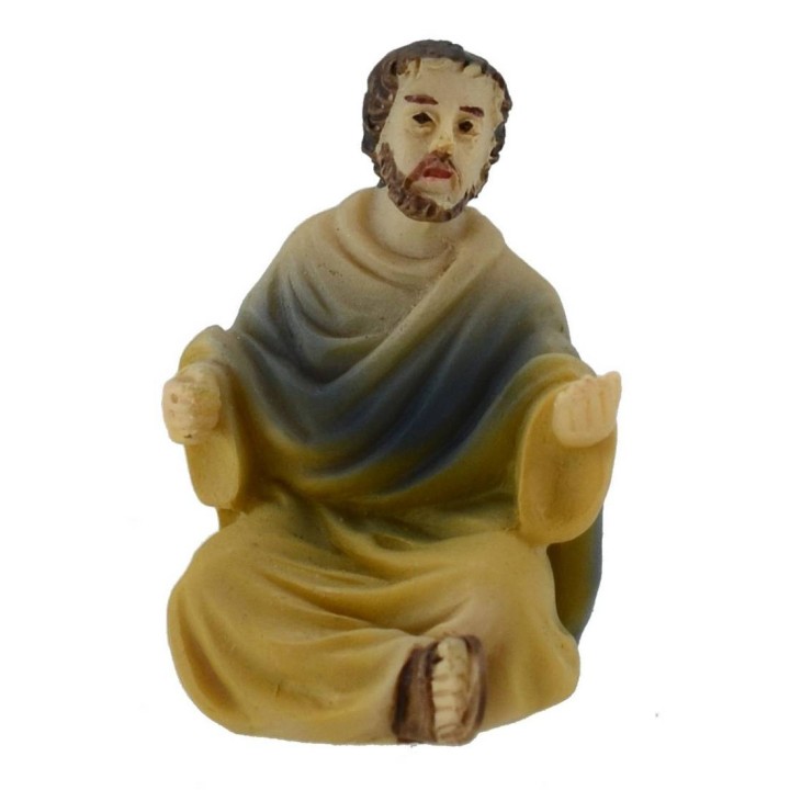 Statue Pasquali Gesù predicatore fra la folla 5 cm