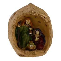 Noce con Natività 2,5 cm
