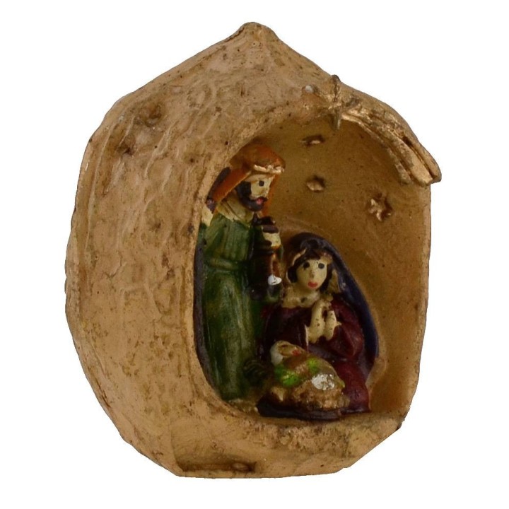 Noce con Natività 2,5 cm