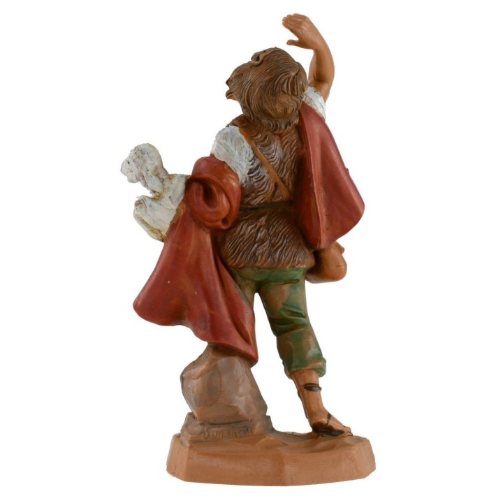 Pastorello con agnello 12 cm Fontanini