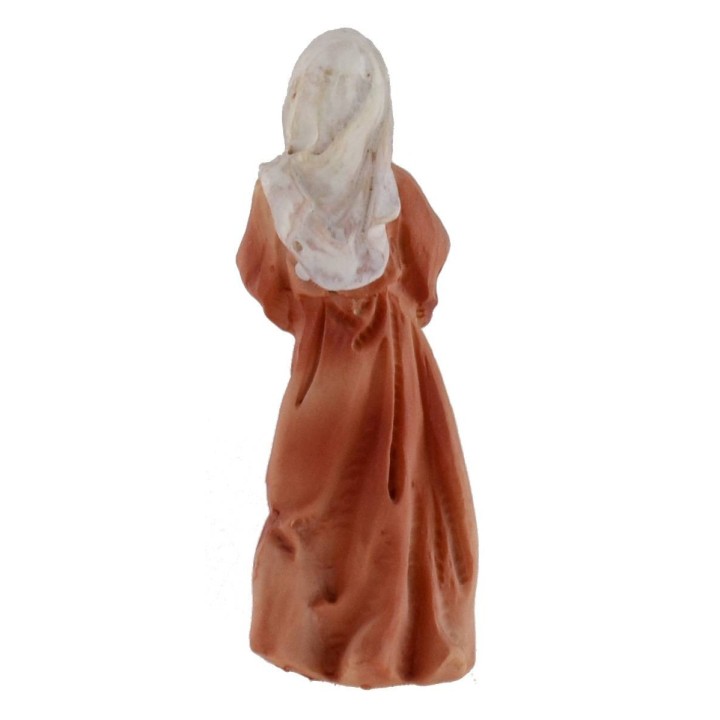 Natividad 3 figuras en resina 8 cm