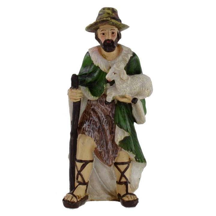 Set 11 figure 12 cm Natività presepe, Re Magi, angelo, pastore