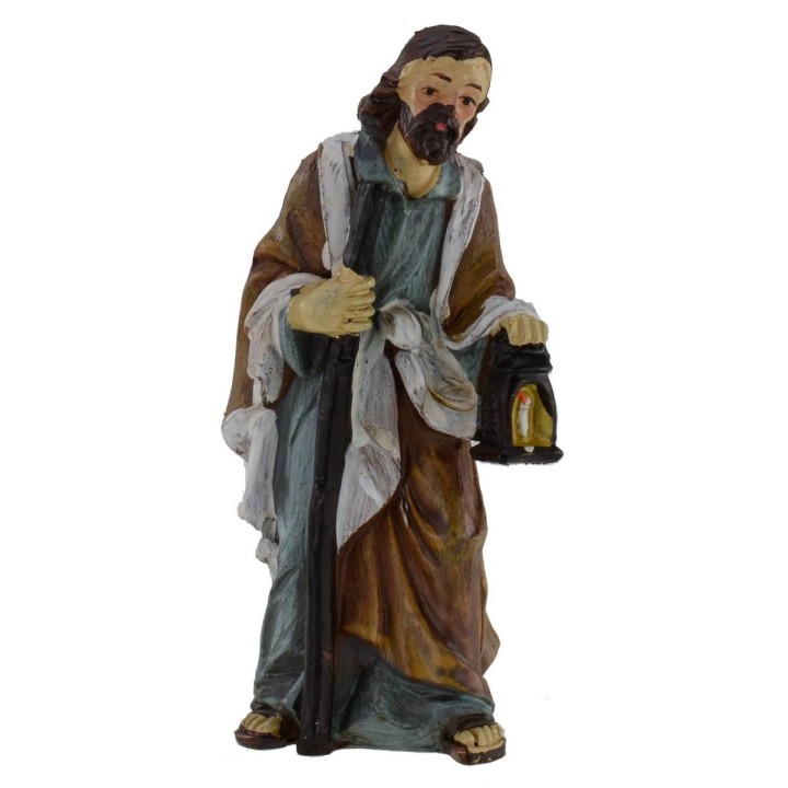 Set 11 figure 12 cm Natività presepe, Re Magi, angelo, pastore