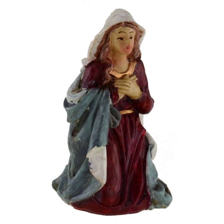 Set 11 figure 12 cm Natività presepe, Re Magi, angelo, pastore