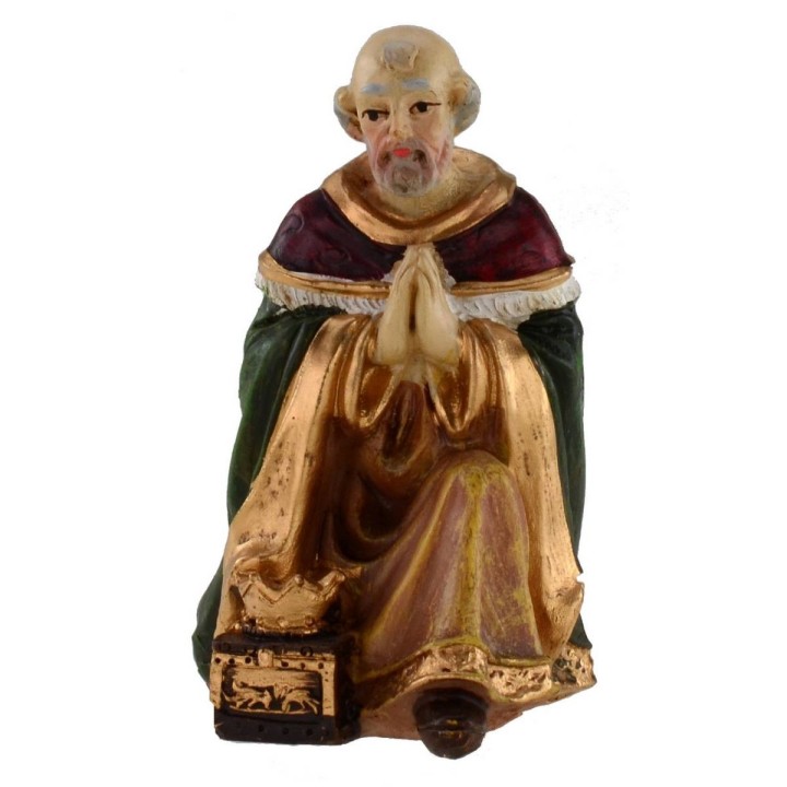 Conjunto de 11 figuras de 12 cm Natividad pesebre, Reyes Magos