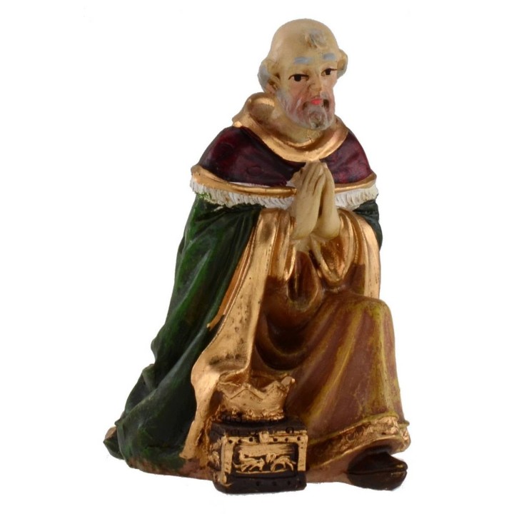 Conjunto de 11 figuras de 12 cm Natividad pesebre, Reyes Magos