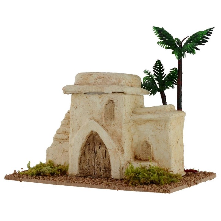 Palestinian house with wrinking wall cm 18x11x16 h