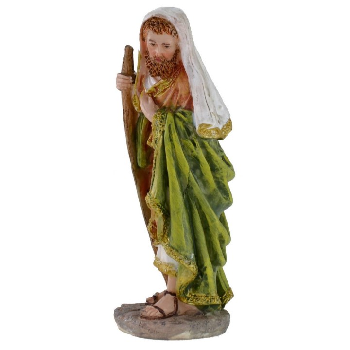 Natività in set da 11 soggetti cm 15 in resina